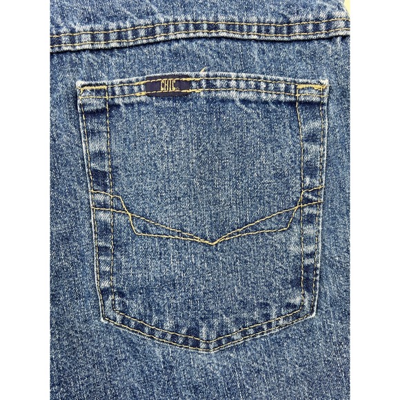 Vintage Chic Mom Shorts Women's Blue Denim 80s/90s 100% Cotton 5‎ Pocket - Picture 7 of 8